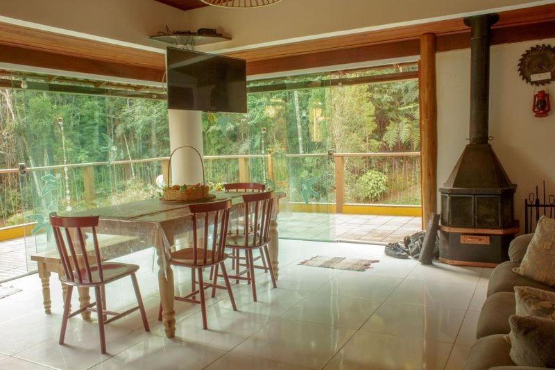 Casa No Sitio Aroma Da Serra 마르샬 플로리아노 외부 사진