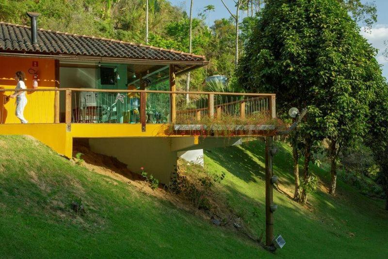 Casa No Sitio Aroma Da Serra 마르샬 플로리아노 외부 사진